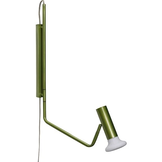 Hübsch Wally Væglampe, Grøn 58 cm