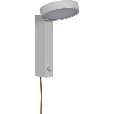 Hübsch Crea væglampe - sand, justerbar