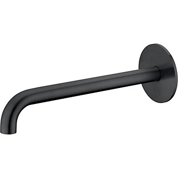 QTOO d-line sensor håndvaskarmatur 250 mm væg PVD mat sort