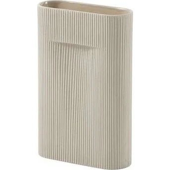 Muuto Ridge Vase H35 Beige (35 cm)