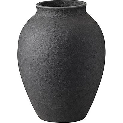 Knabstrup Keramik vase 12,5 cm - Sort