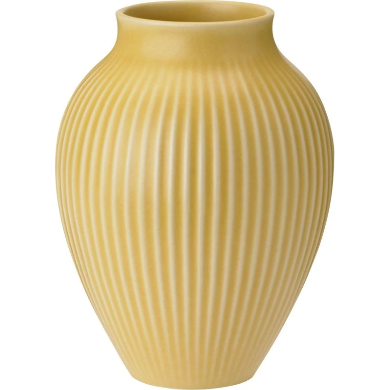 Knabstrup Vase 27 cm – gul