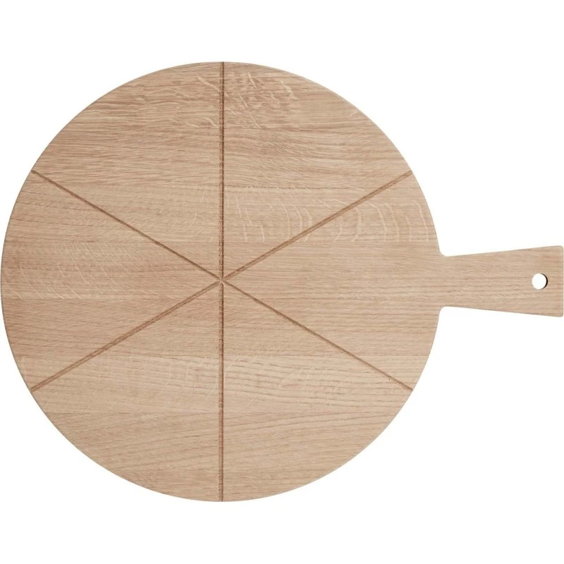 Andersen Tapasbræt Ø36 cm - Massivt Egetræ