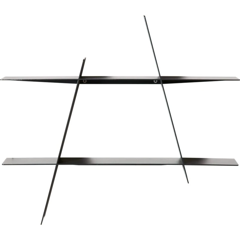 Andersen A-Shelf væghylde Medium, sort stål