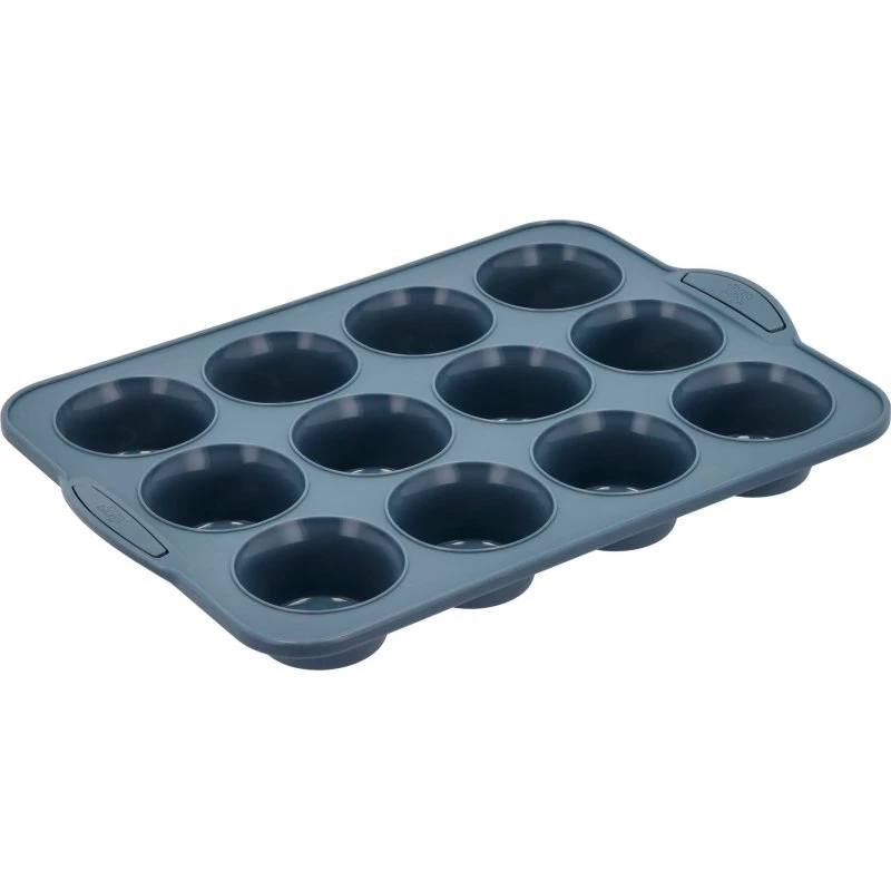 By Tareq Taylor Pecan muffinform 12 stk, 33x24 cm (Indigo)