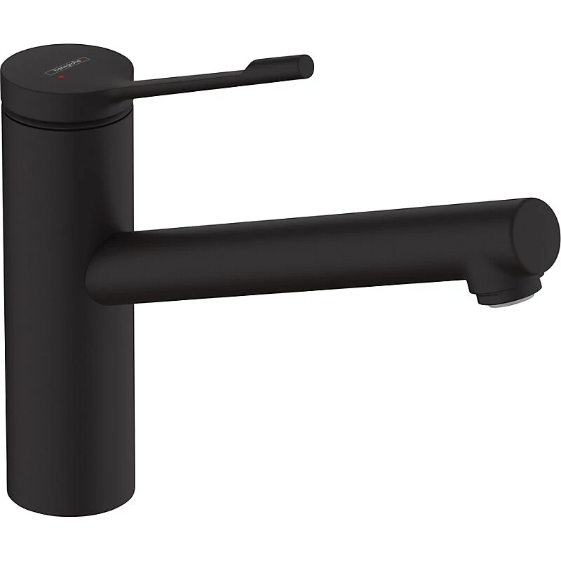 Hansgrohe Zesis Lean M34 køkkenarmatur 150 mm, mat sort