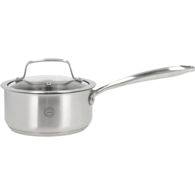 Pillivuyt Roya kasserolle 16 cm, 1,5 l med glaslåg