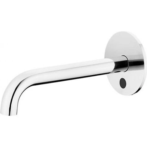 QTOO d line Sensor vægarmatur 190 mm – børstet PVD messing