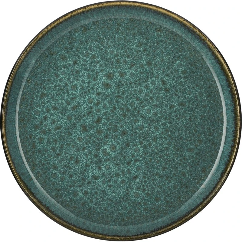 Bitz Gastro Tallerken Ø21 cm – Grå/Grøn