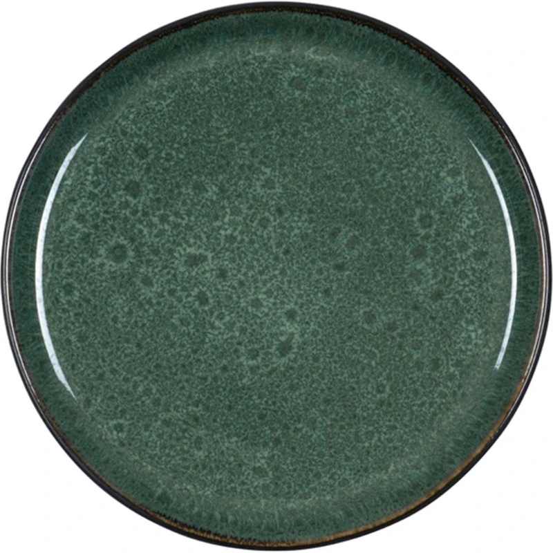 Bitz Gastro tallerken 21 cm – grøn/sort