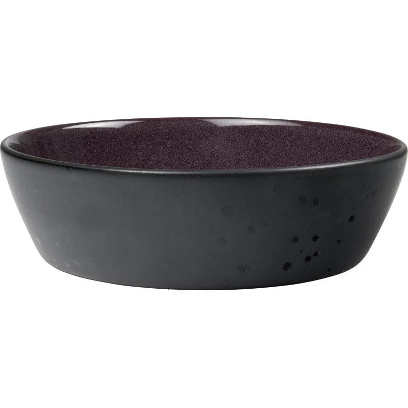 Bitz Suppeskål Ø18 cm - Sort/Lilla (stentøj)