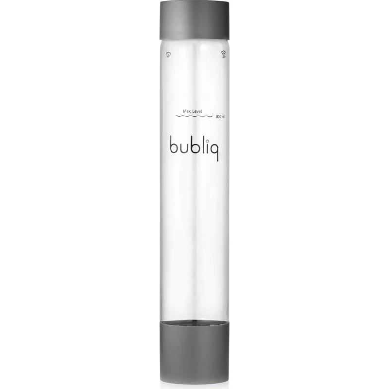 Bubliq flaske 800 ml – mat grå (BPA-fri PET)