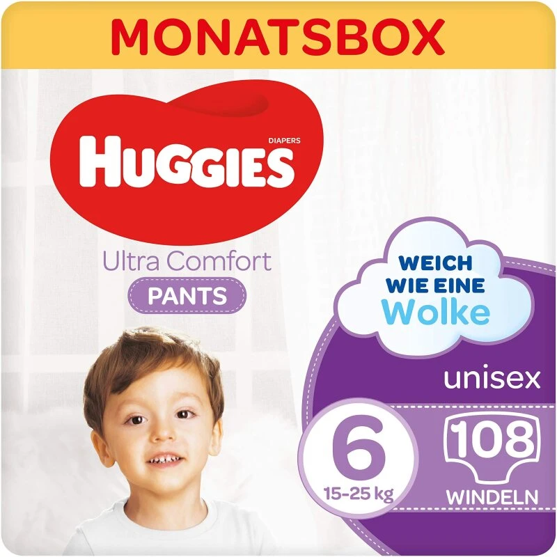 Huggies Ultra Comfort Bleer Str. 4 – 50 stk