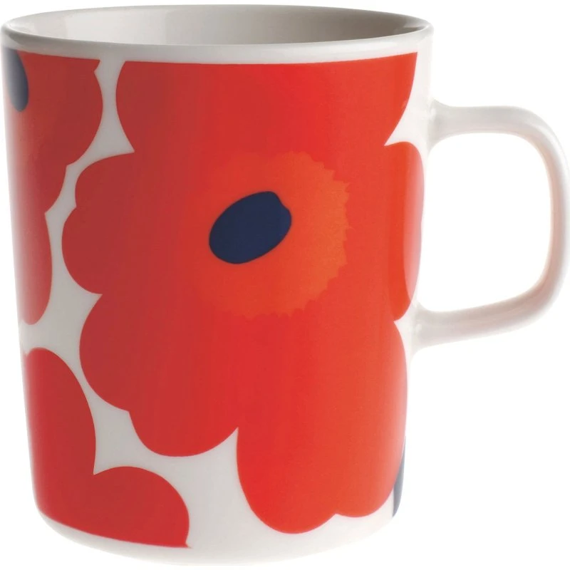 Marimekko Oiva Unikko krus 25 cl, rød