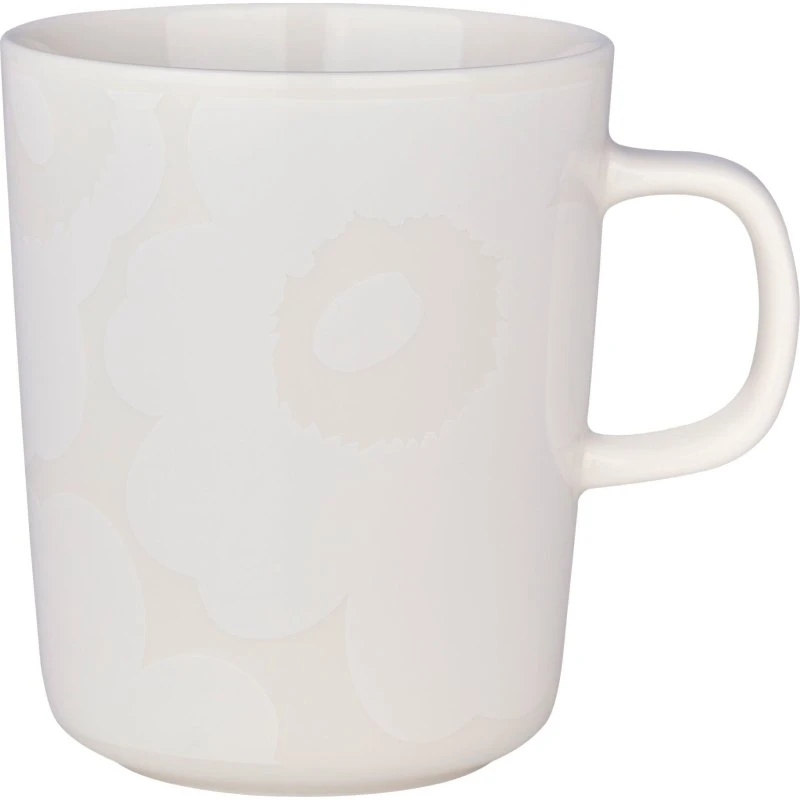 Marimekko OIVA Unikko krus 25 cl – Off White