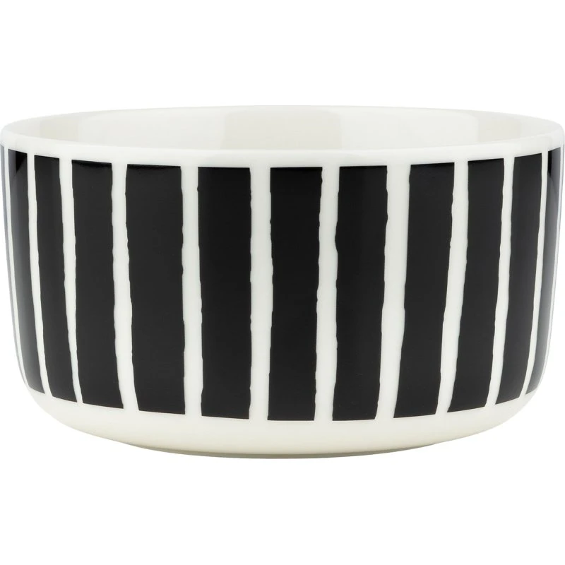 Marimekko Piccolo skål 50 cl – sort/hvid