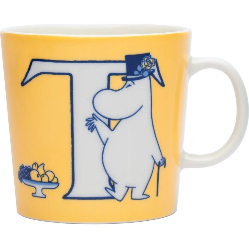 Arabia Mumi ABC-krus 40 cl – bogstav T