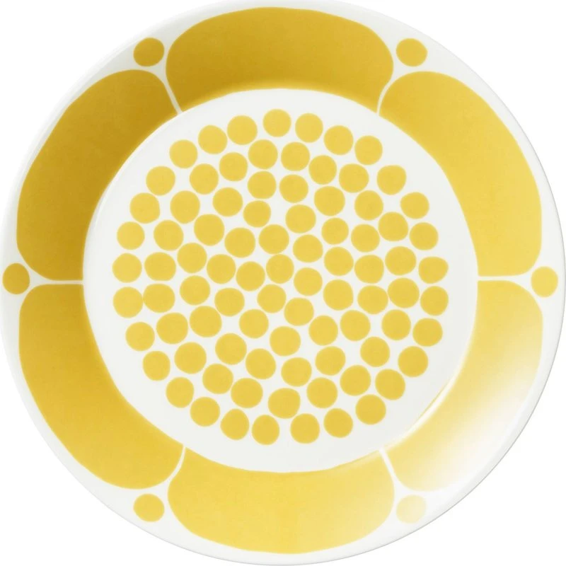 Arabia Sunnuntai tallerken Ø26 cm – Gul
