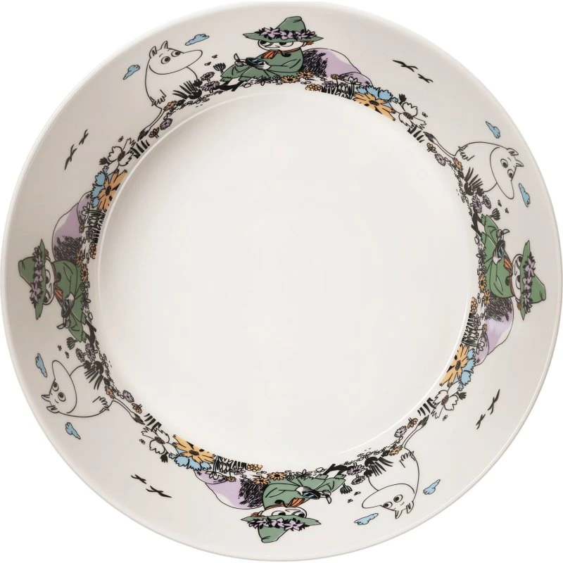 Arabia Mumi serveringsskål 23 cm – Venner for altid