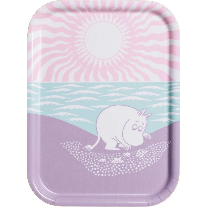 Arabia Mumin 'En dag på stranden' Bakke 27x20 cm