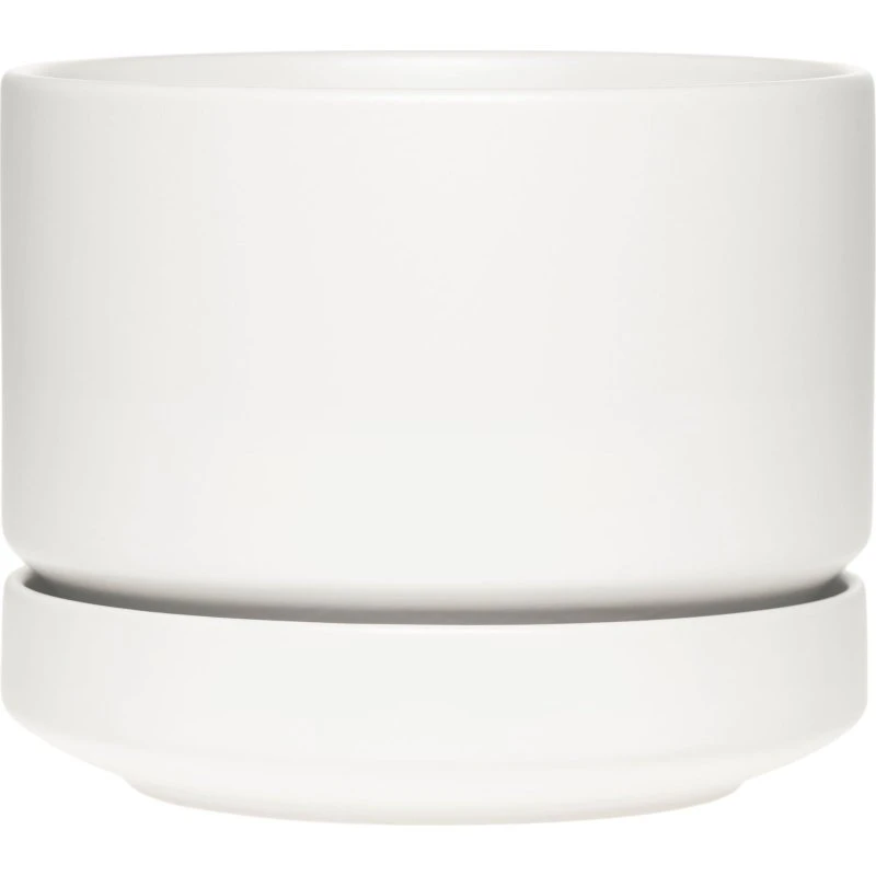 Arabia SN urtepotte Ø16 cm mat hvid