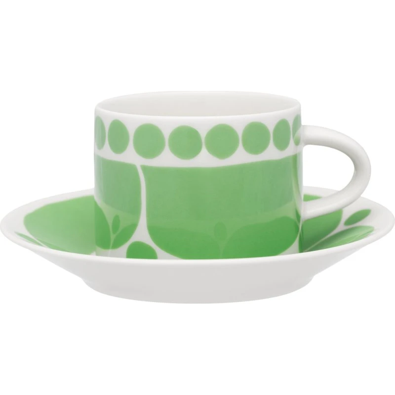 Arabia Sunnuntai underkop Ø16,5 cm – grøn