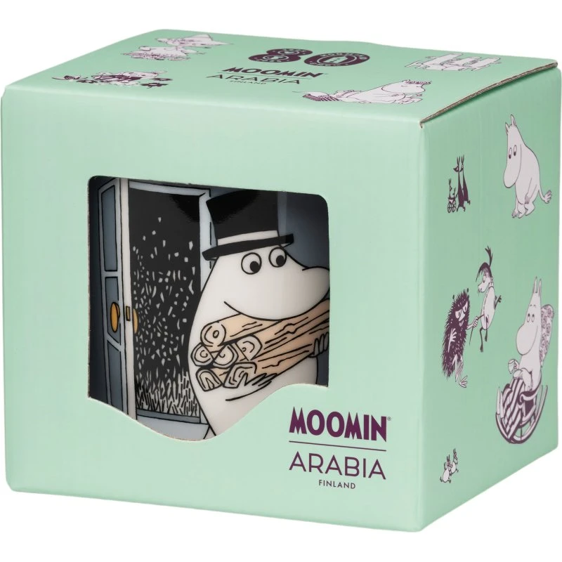 Arabia Moomin Mumifar krus 80-års jubilæum 30 cl