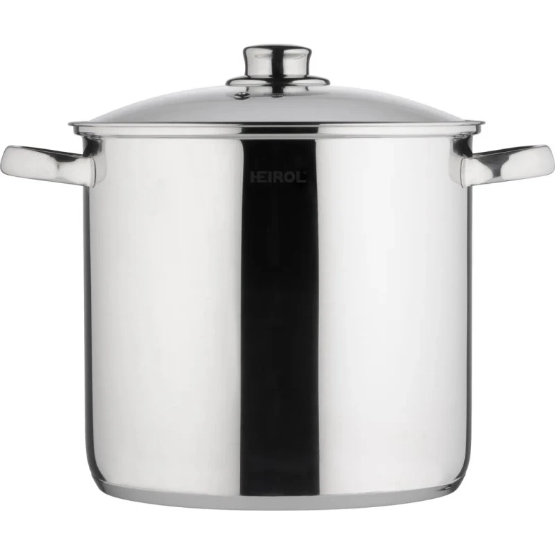 Heirol 15 L stålgryde – 18/10 rustfrit stål, induktion