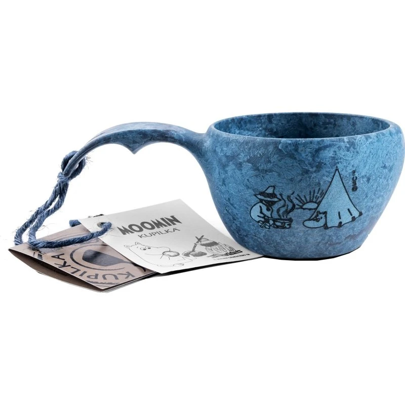 Kupilka 21 Mumi campingkop – blå (2,1 dl)