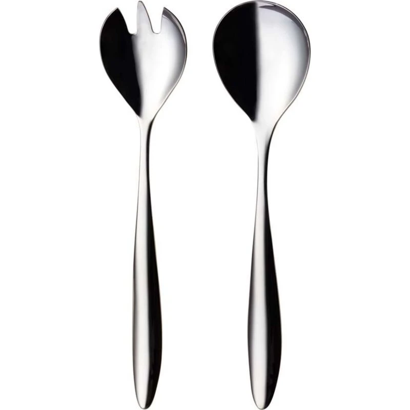 Hardanger Bestikk Lykke salatsæt 2 dele – rustfrit stål