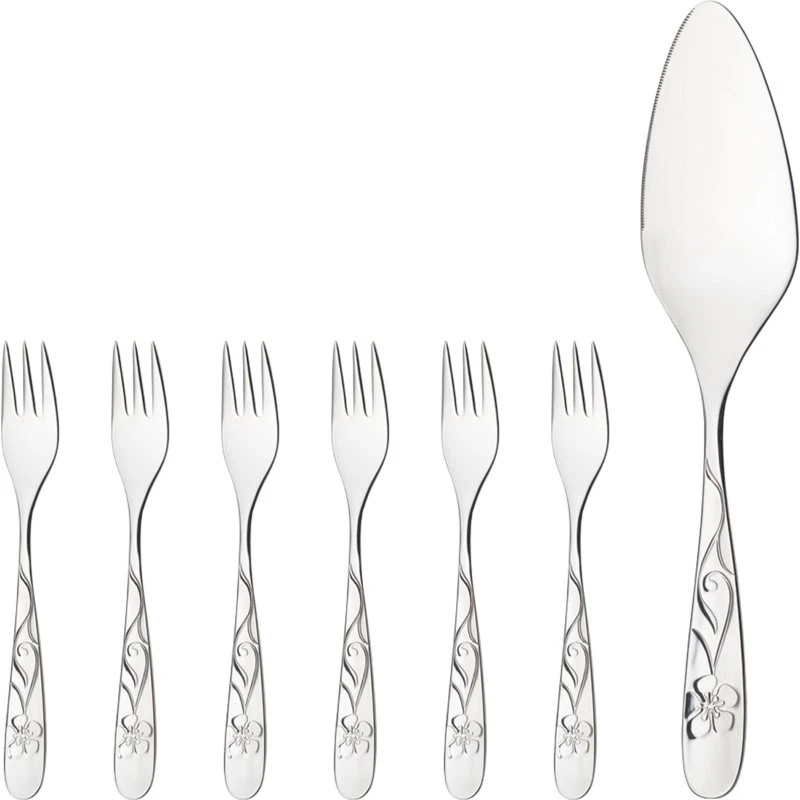Hardanger Bestikk Sanna kagesæt 7 dele
