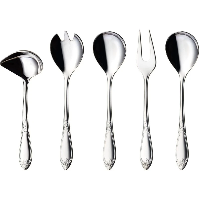 Hardanger Bestikk Nina serveringssæt 5 dele