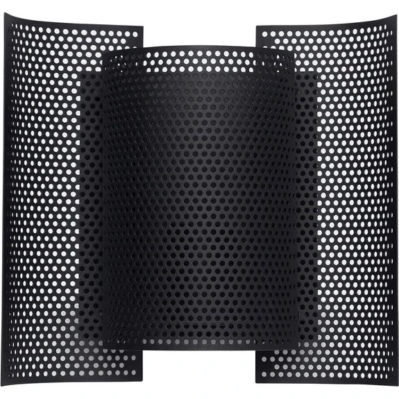 Northern Butterfly perforeret væglampe - Sort