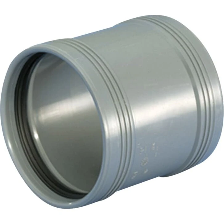 Wavin Wafix HC skydemuffe PP 75 mm, grå