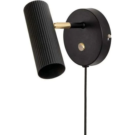 Globen Lighting Hubble væglampe - sort