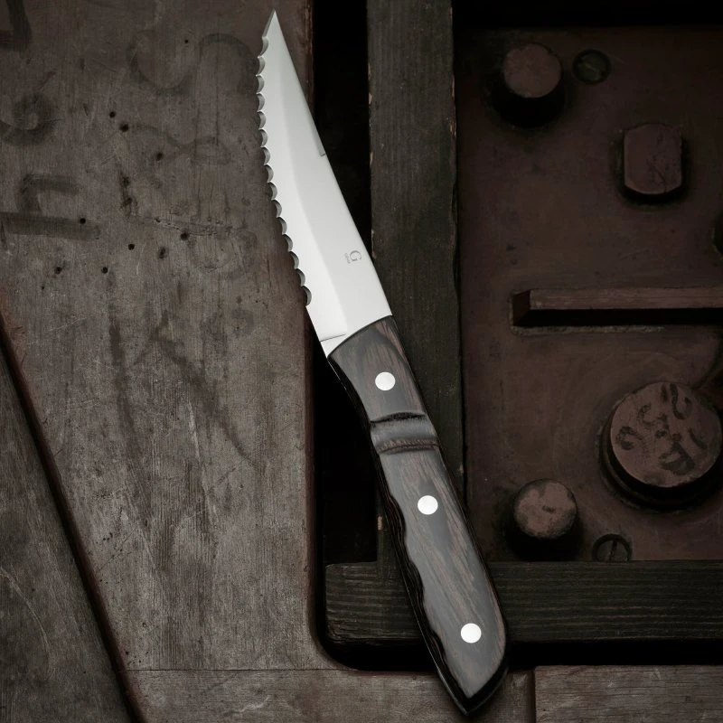 Gense Old Farmer Classic steakknive XL 4 stk, træ/stål