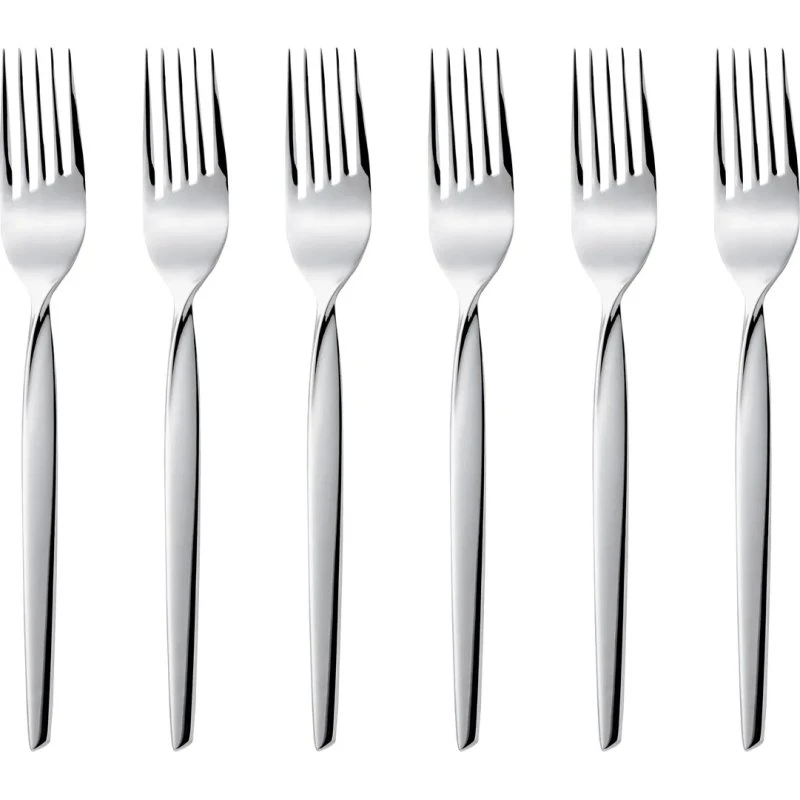 Gense Twist kagegaffel 6-pak, 16 cm - rustfrit stål