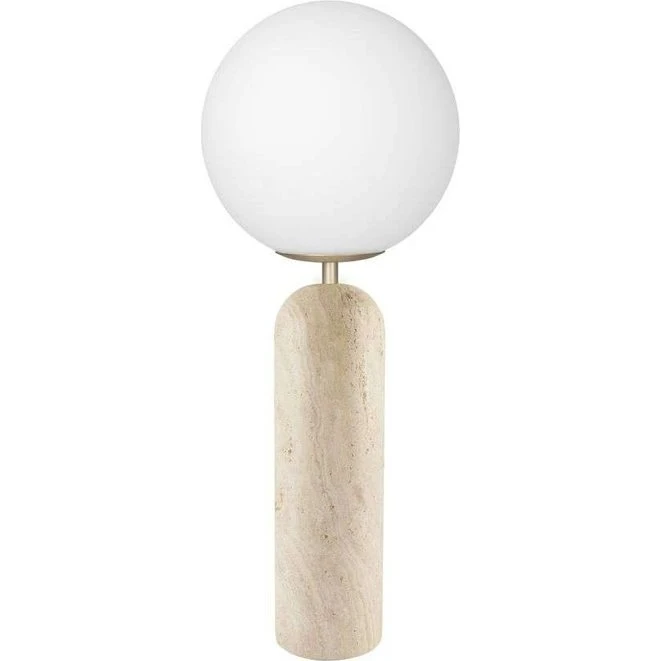 Globen Lighting Torrano bordlampe i travertin