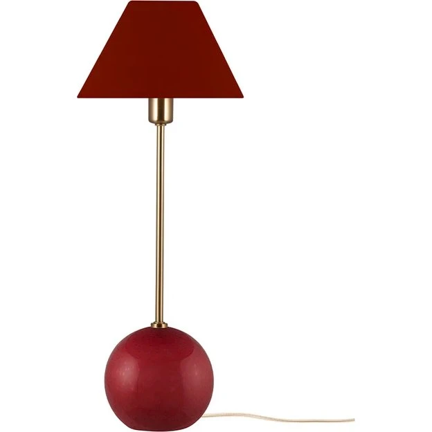 Globen Lighting Iris 20 Bordlampe Burgundy