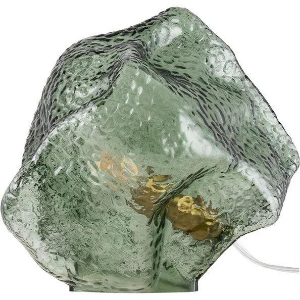 Globen Lighting Valerie 25 bordlampe - grøn mundblæst glas