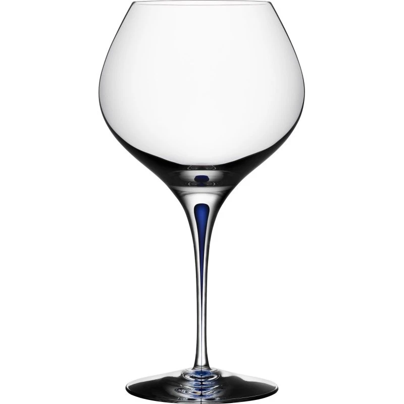 Orrefors Intermezzo Bouquet rødvinsglas 70 cl - Blå