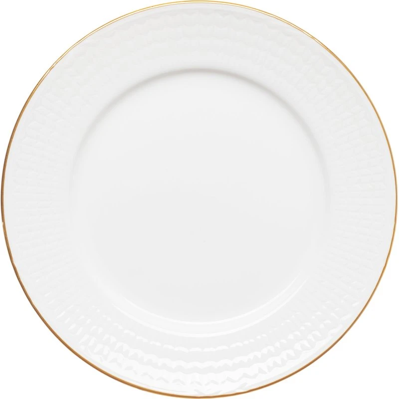 Rörstrand Swedish Grace Gala assiet 17 cm - Hvid/Guld