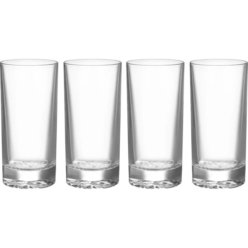 Orrefors Carat Highball glas 35 cl, 4 stk