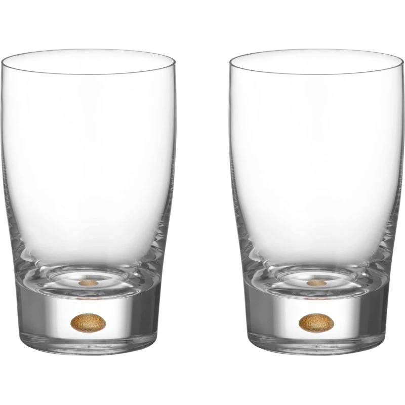 Orrefors Intermezzo tumbler 25 cl 2-pak – Guld