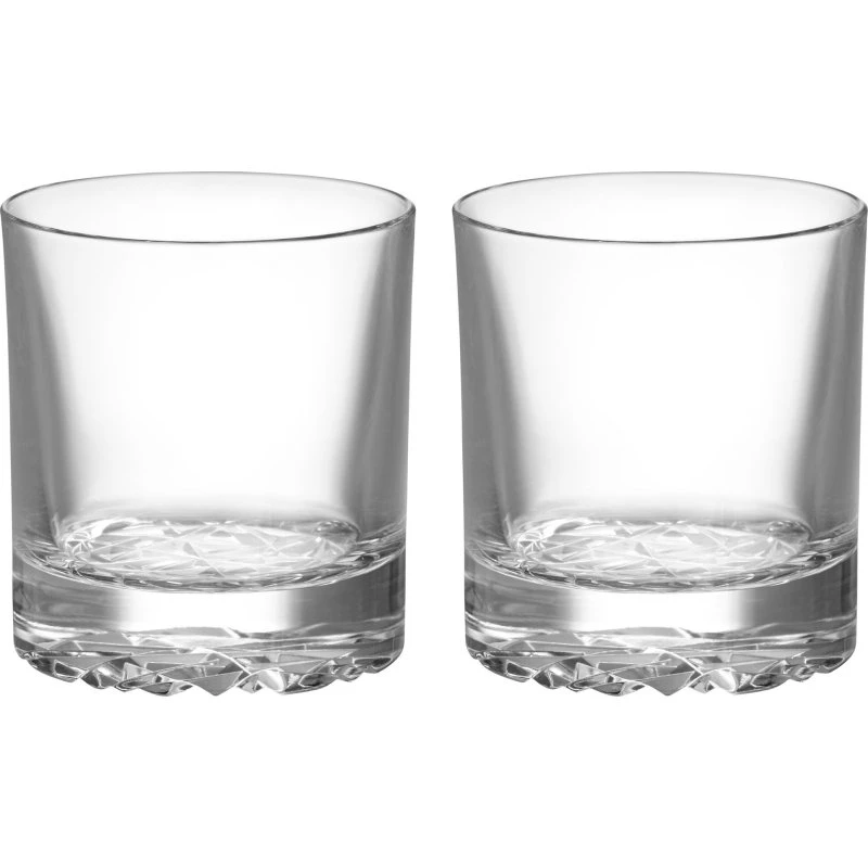Orrefors Carat Double Old Fashioned 28 cl - 2-pak