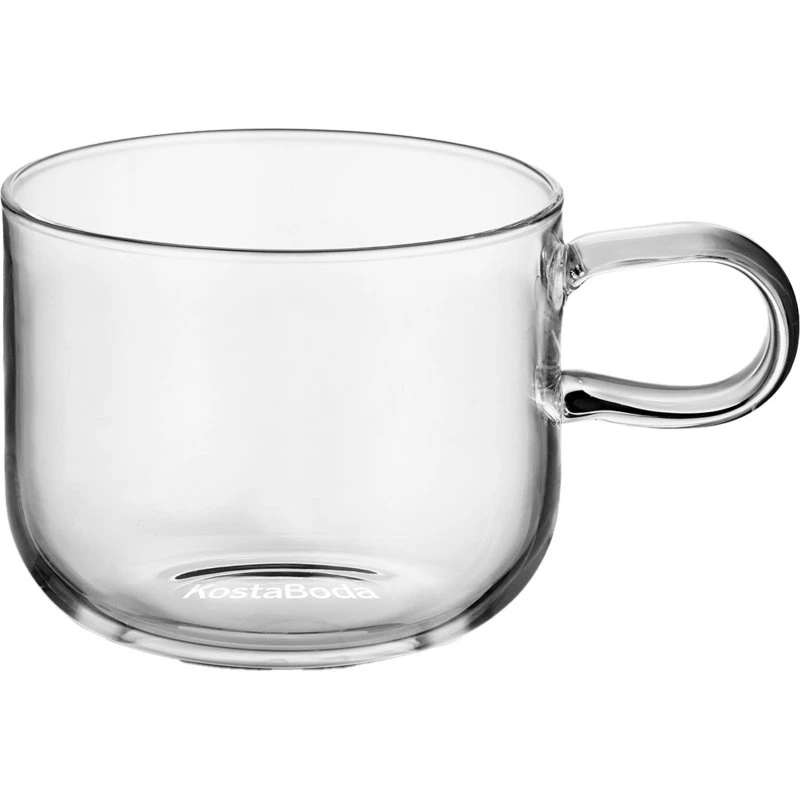 Kosta Boda Viva kop 30 cl med underkop 2-pak