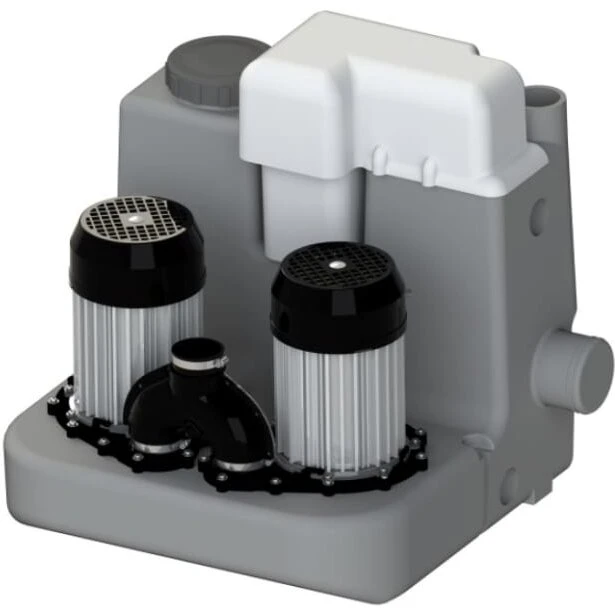 Sanicom 2 afløbspumpe (dobbeltmotor)