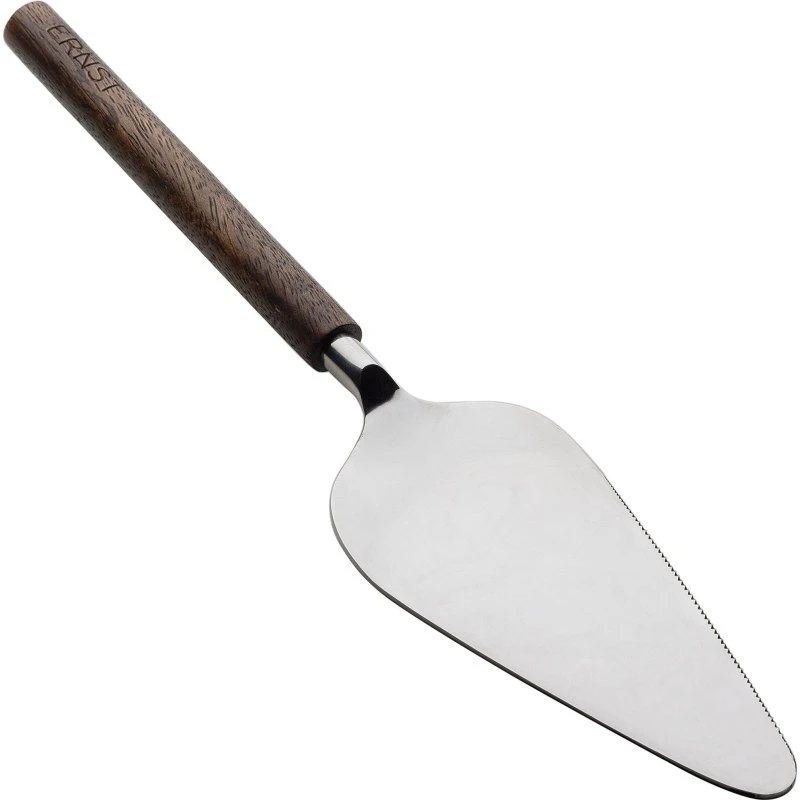 ERNST kagespade metal med mørkt træhåndtag