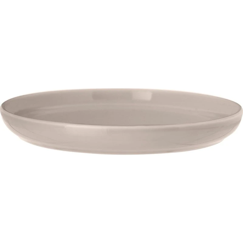 ERNST porcelænstallerken Ø17,5 cm – Sand