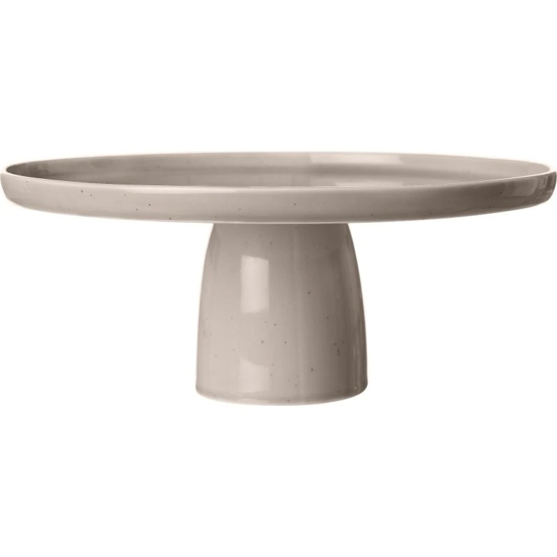 ERNST kagefad i porcelæn Ø27 cm – Sand